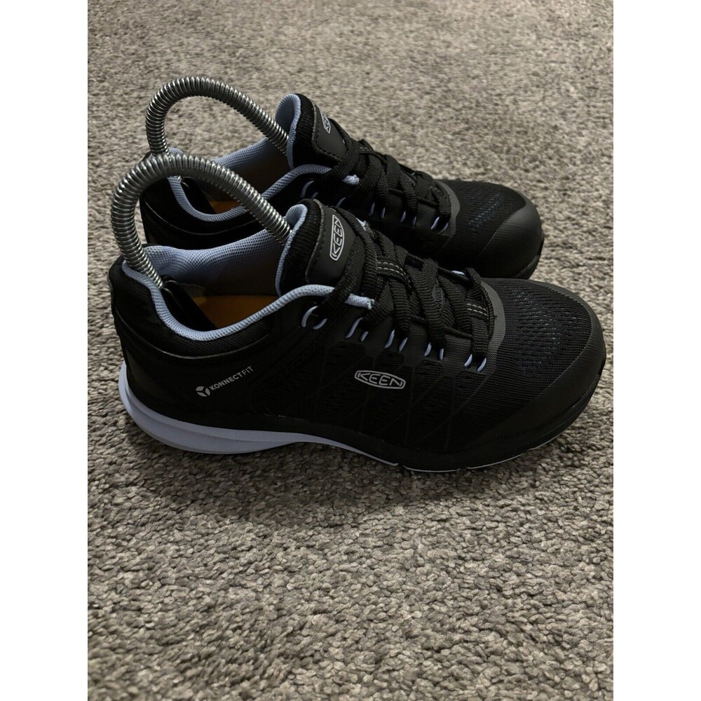 Keen Utility Women 5.5W Vista Safety Black‎ Utility Shoe Sneaker Steel Toe NEW